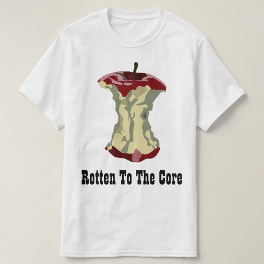 Roteren naar de kern t-shirt (Design voorkant)