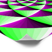 Roterend optisch illusie-effect poster (Hoek)