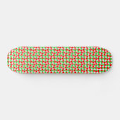 Roterende cirkels - rood en groen skateboard (Horizontaal)