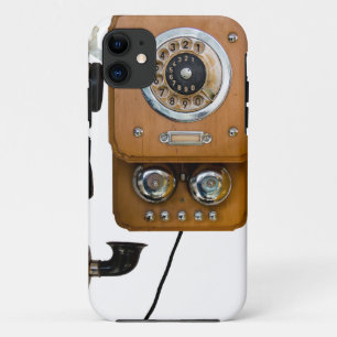  roterende grondtelefoon iPhone 11 hoesje