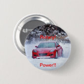 Roterende kracht ronde button 5,7 cm (Voorkant /achterkant)