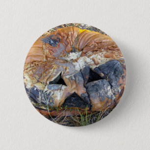 Roterende pomkin ronde button 5,7 cm