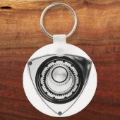 roterende rx8 mazda sleutelhanger (Voorkant)