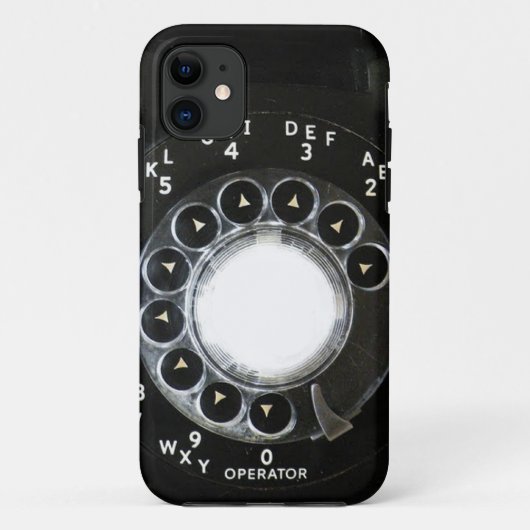 Roterende telefoon Case-Mate iPhone case (Achterkant)