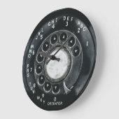 roterende telefoon grote klok (Hoek)