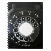 Roterende telefoon notitieboek (Voorkant)