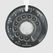  roterende telefoon ornament (achterkant)