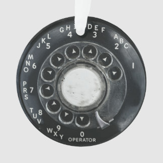  roterende telefoon ornament