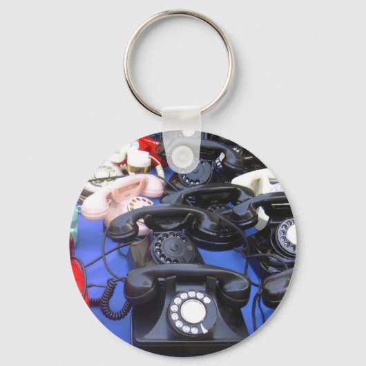 Roterende telefoon sleutelhanger (Voorkant)