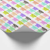  roterende telefooncel cadeaupapier (Hoek)