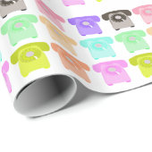  roterende telefooncel cadeaupapier (Rol Hoek)