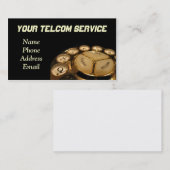 roterende telefoonreeks visitekaartje (Voorkant / Achterkant)