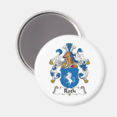 Roth Family Crest Magneet (Voorkant / Achterkant)