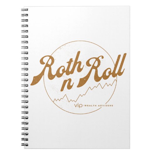 Roth n Roll Finance Humor Notebook Notitieboek (Voorkant)