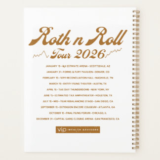 Roth n Roll Wereldtournee Planner