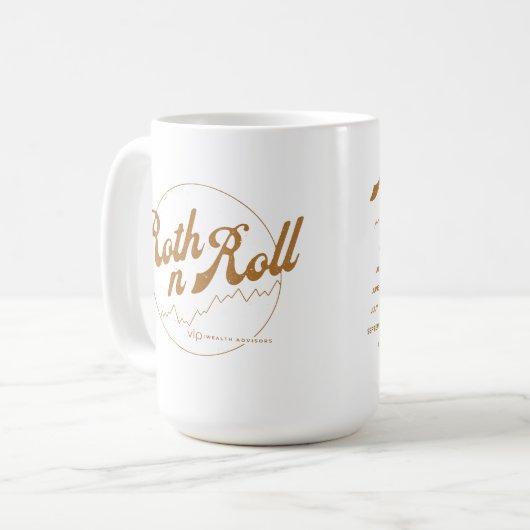 Roth n Roll World Tour Coffee Mug 15oz (Devant gauche)