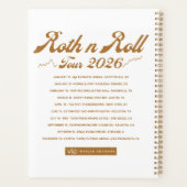 Roth n Roll World Tour Planner (Achterkant)