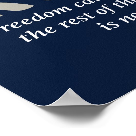 Rothbard Freedom Poster (Hoek)