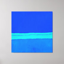 RothBleau stretched canvas Print