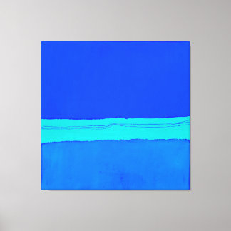 RothBleau stretched canvas Print