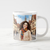 Rothenburg, Beieren, Duitsland, The Enchanting Tau Extra Grote Beker (Rechts)