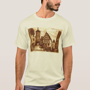 Rothenburg Duitsland 1907  T-shirt