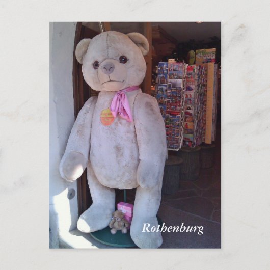 Rothenburg, Duitsland Briefkaart (Voorkant)