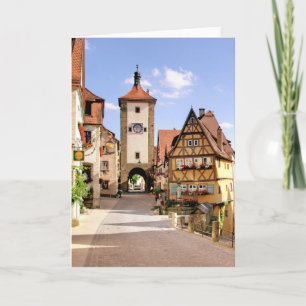 ROTHENBURG, DUITSLAND KAART