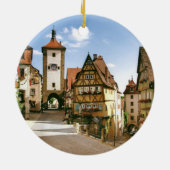 ROTHENBURG, DUITSLAND KERAMISCH ORNAMENT (Achterkant)