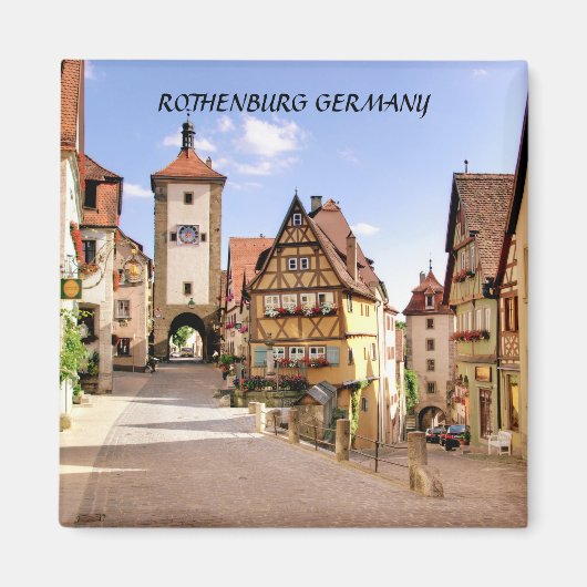 ROTHENBURG DUITSLAND MAGNEET (Voorkant)