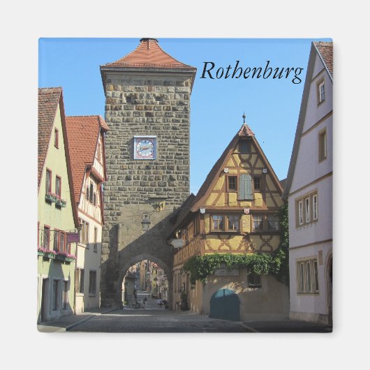 Rothenburg, Duitsland Magneet (Voorkant)
