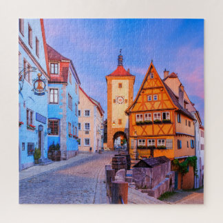 Rothenburg ob der Tauber, Beieren, Duitsland. Legpuzzel