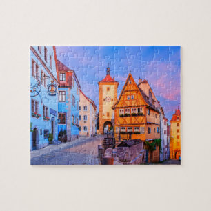 Rothenburg ob der Tauber, Beieren, Duitsland. Legpuzzel