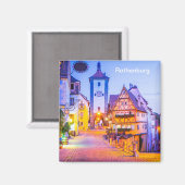 Rothenburg ob der Tauber Magneet (Voorkant / Achterkant)