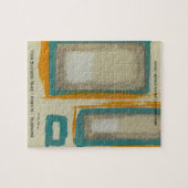 Rothko Geïnspireerde Abstracte Kunst Legpuzzel (Horizontaal)