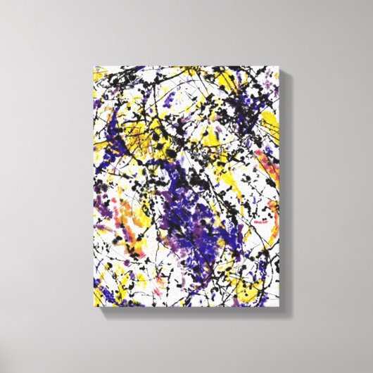 Rothko of Pollock v12 door Onbekend Canvas Afdruk (Voorkant)