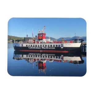 Rothsay veerboot, Loch Riddon, afgemeerd in Rothes Magneet