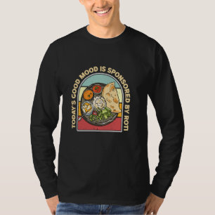 Roti Flatbread Trinidad en Tobago Caribisch voedse T-shirt