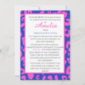 Rôtir avec fierté ! Invitation Pink (Dos)