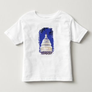 Rotonde van het Capitool 's nachts, Washington Kinder Shirts