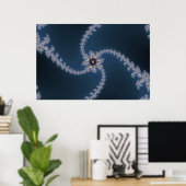 Rotor 222 - Poster Fractal (Bureau à domicile)