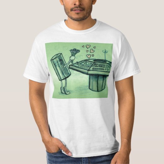 Rotor en console in een boom... t-shirt (Voorkant)