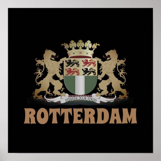 Rotorjas Rotterdam, Nederland Poster (Voorkant)