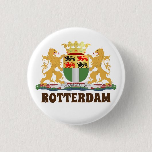 Rotorjas Rotterdam, Nederland Ronde Button 3,2 Cm (Voorkant)