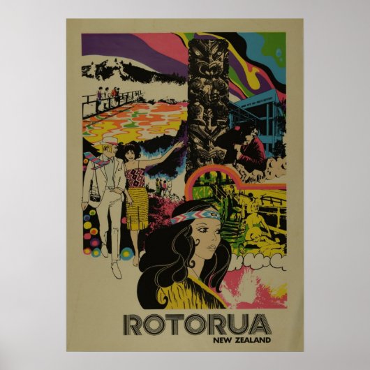 ROTORUA POSTER (Voorkant)