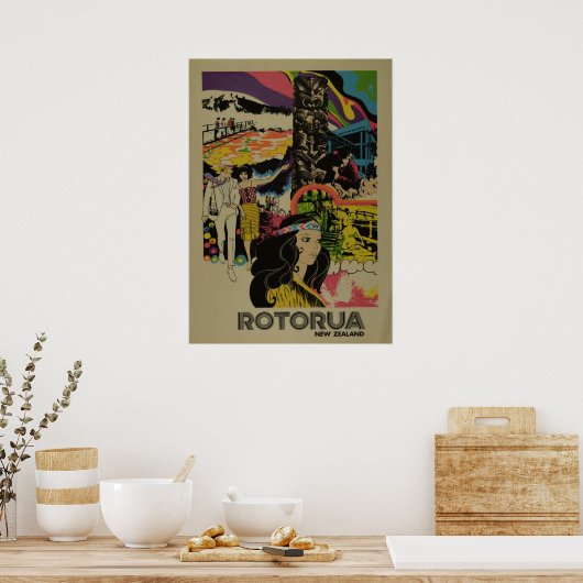 ROTORUA POSTER (Keuken)