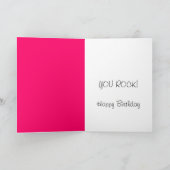 Rots - en - broodjesFeestvarken Kaart (Binnen)