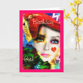 Rots - en - broodjesFeestvarken Kaart (Gele Bloem)