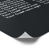 Rots- en rolborduurgaarster poster (Hoek)