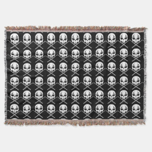 Rots- en rollenwand Zware metalen drummer Throw Deken